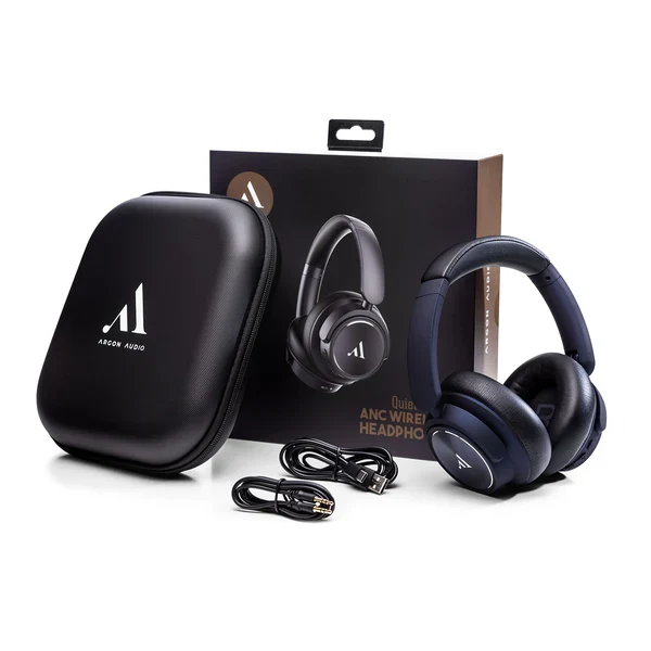 Argon Audio Quiet Storm cuffie wireless over-ear ANC Bluetooth 5.0 AAC 30h