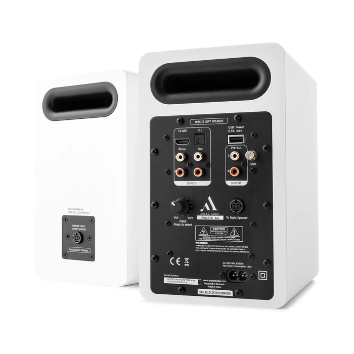 Argon Audio FENRIS A4 coppia diffusori amplificati 2 vie 4” 2 x 50W