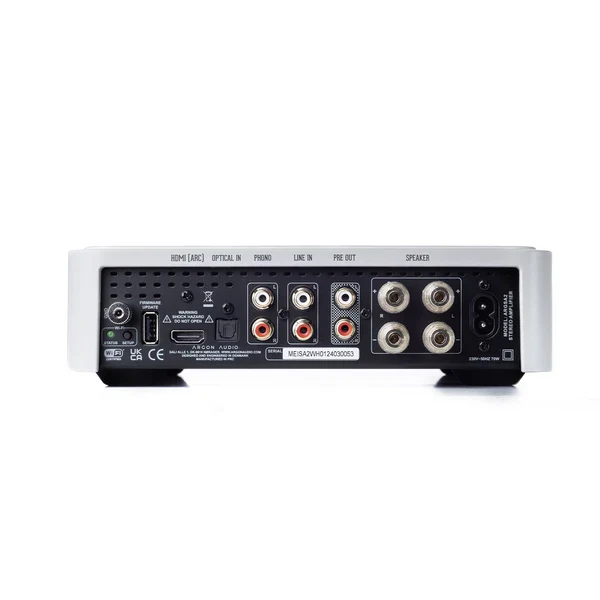 Argon Audio SA2 amplificatore stereo integrato Wi-Fi 2 × 100W 4 ohm classe D con Bluetooth aptX HD e HDMI ARC