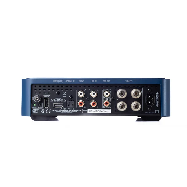 Argon Audio SA2 amplificatore stereo integrato Wi-Fi 2 × 100W 4 ohm classe D con Bluetooth aptX HD e HDMI ARC