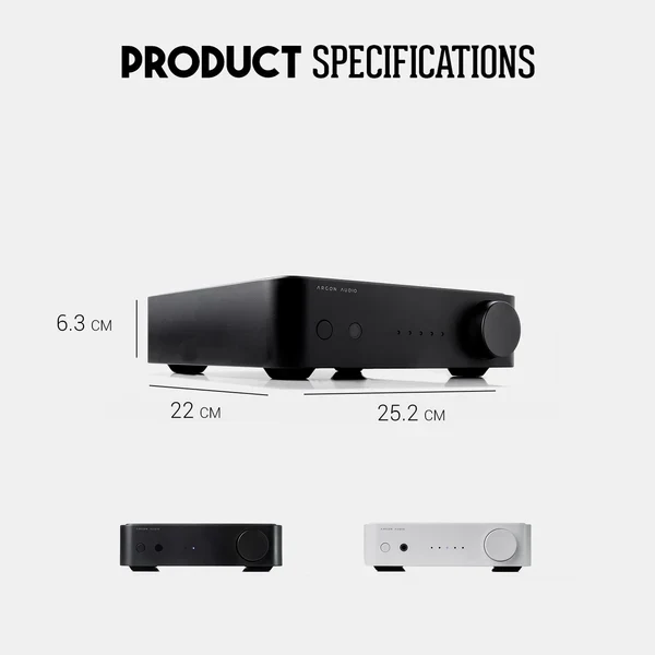 Argon Audio SA1 MK2 amplificatore stereo integrato classe D 2 × 100W 4 ohm con Bluetooth aptX HD e HDMI ARC