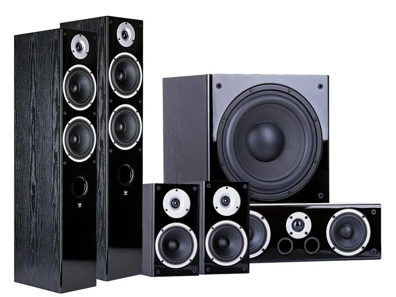 Wilson RAPTOR 7/1/VOCAL/SUB-10 kit completo 5.1 Home Cinema