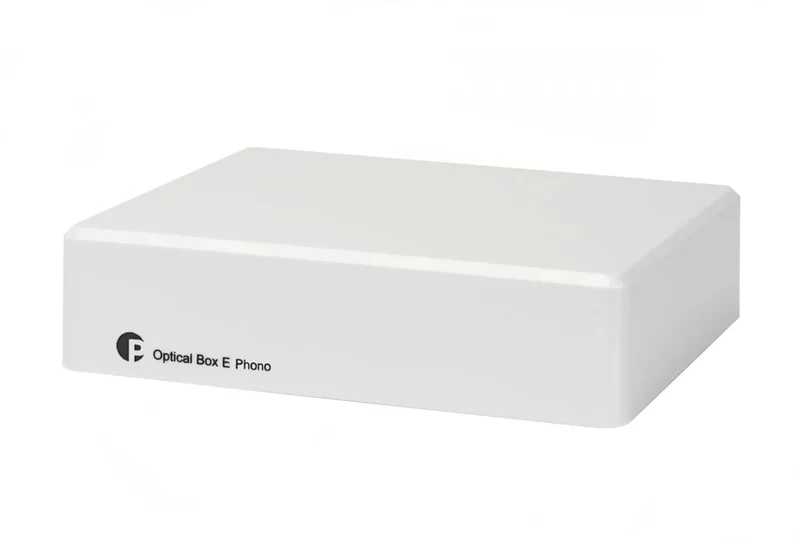 Pro-ject OPTICAL BOX E PHONO Stadio fono MM con convertitore A/D e ingresso e uscita linea