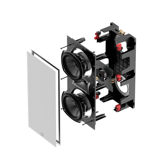 JBL STUDIO 6 66LCR diffusore da incasso a parete 2 vie dual 165mm 6 Ohm 200W