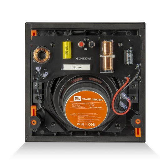 JBL Stage 260CSA diffusore da incasso a soffitto quadrato 2 vie 165mm 8 Ohm