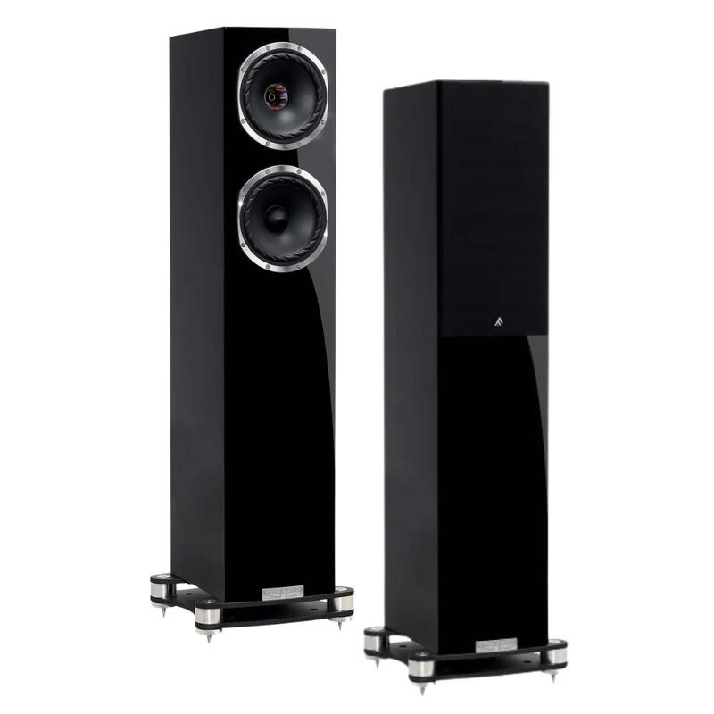 Fyne Audio F501SP coppia diffusori hi-end da pavimento 2 vie 1/2 bass-reflex BassTrax 150mm 8 Ohm 320W