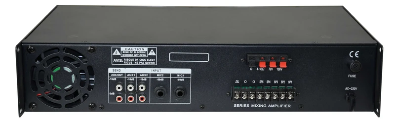 GLEMM PAA 160TMZB Amplificatore PA 5 zone 100V o 4-16ohm da 160W