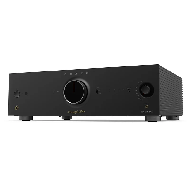 ONKYO ICON P-80 BLACK Preamplificatore stadio Phono MM/MC, DAC, streamer Ethernet/Wi-Fi