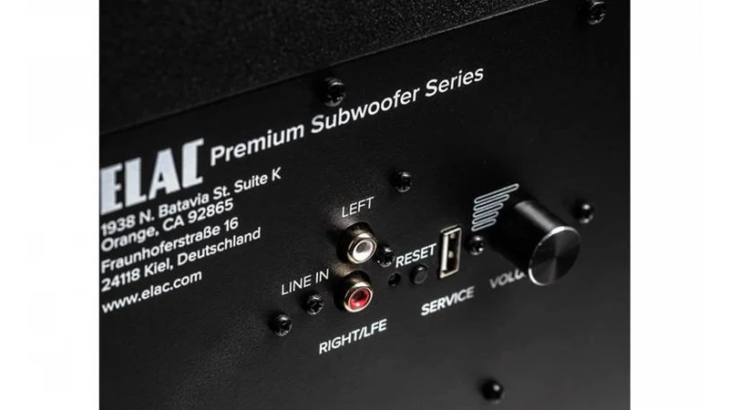 ELAC Varro PS500-BK subwoofer attivo bass reflex 15” 1000W