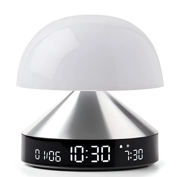 Lampada 3-in-1 Lexon Mina Sunrise - Alluminio