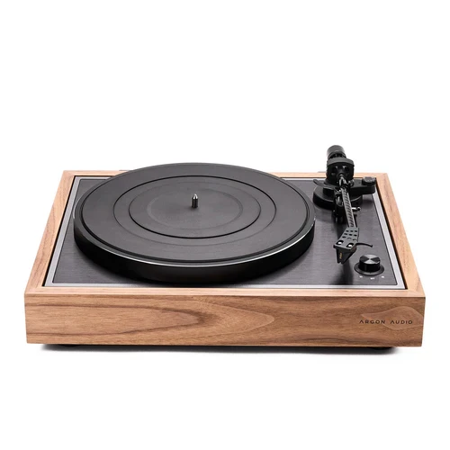Argon Audio TT Signature giradischi manuale con testina Ortofon 2M Black e sospensione flottante 33/45 giri