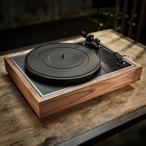 Argon Audio TT Signature giradischi manuale con testina Ortofon 2M Black e sospensione flottante 33/45 giri