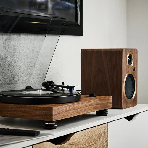 Argon Audio TT-4 MK2 giradischi manuale con testina Ortofon 2M Blue e preamplificatore RIAA integrato 33/45 giri