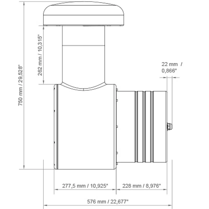 Monitor Audio Climate Garden CLG-W12 subwoofer da esterno 12” 4 Ohm 250W