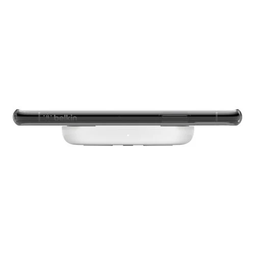 Tappetino di Ricarica Wireless da 10W con caricabatteria da parete Quick Charge 3.0 e Cavo BOOST↑CHARGE - Bianco