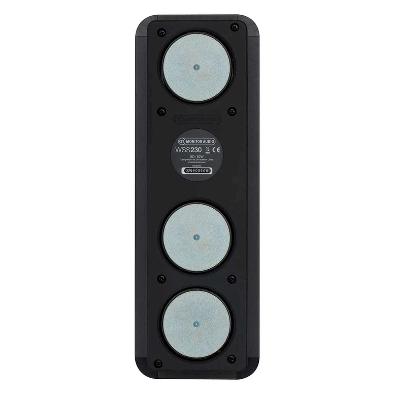 Monitor Audio WSS230 diffusore da incasso a parete super slim 2 vie 8 Ohm 60W