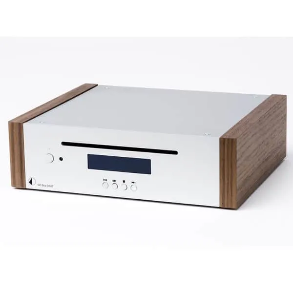 Pro-Ject CD Box DS2 T SILVER-NOCE Meccanica di lettura CD Drive Serie Box Design DS2