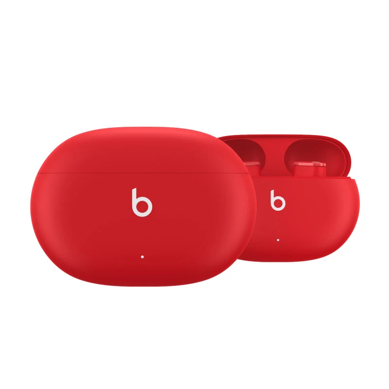 Beats Studio Buds - Auricolari Bluetooth totalmente Wireless con cancellazione attiva del rumore - resistenti al sudore, compatibili con Apple e Android - Rosso