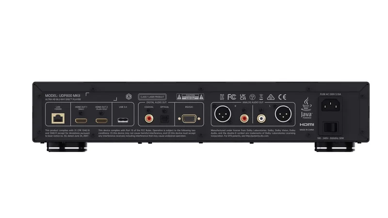 Magnetar UDP800 MKII Lettore Blu-Ray e SACD, Ultra HD, Blu-ray, DVD, CD, DVD-Audio