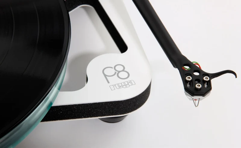 REGA Planar 8 BIANCO Giradischi HIFI triplo piatto in vetro, braccio RB880 alimentazione esterna (Copia)