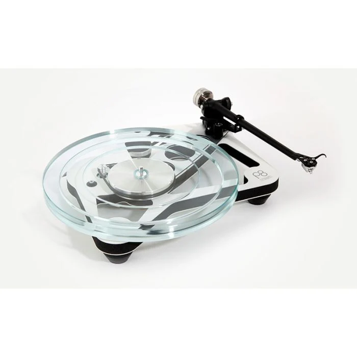 REGA Planar 8 BIANCO Giradischi HIFI triplo piatto in vetro, braccio RB880 alimentazione esterna (Copia)