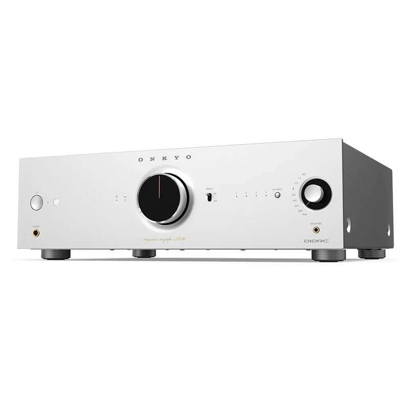 ONKYO ICON A-50 SILVER Amplificatore integrato in Classe AB con potenza di 140 Watt