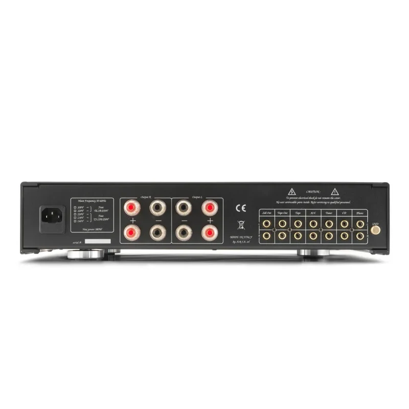 Unison UNICO Nuovo Black Amplificatore integrato ibrido in Classe A, 95W MADE IN ITALY