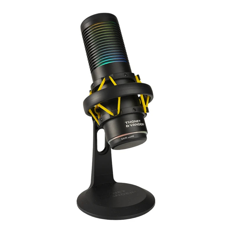 Thonet & Vander Micrófono Alámbrico RGB USB VX320 (HK096-03666)