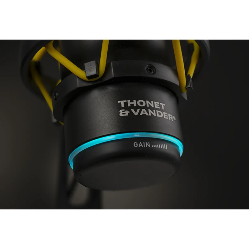 Thonet & Vander Micrófono Alámbrico RGB USB VX320 (HK096-03666)