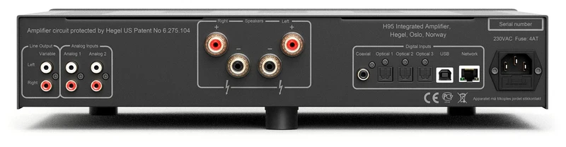 HEGEL H95 Amplificatore Streaming Audiophile