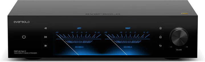 Eversolo DMP-A8 Gen 2 Streamer con DAC AK4499EX doppio clock