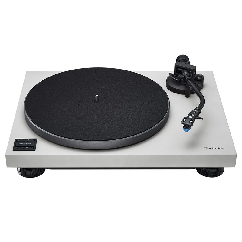 TECHNICS SL-40CBT GREY Giradischi hifi testina Audio-Technica AT-VM95C, Bluetooth aptX HD