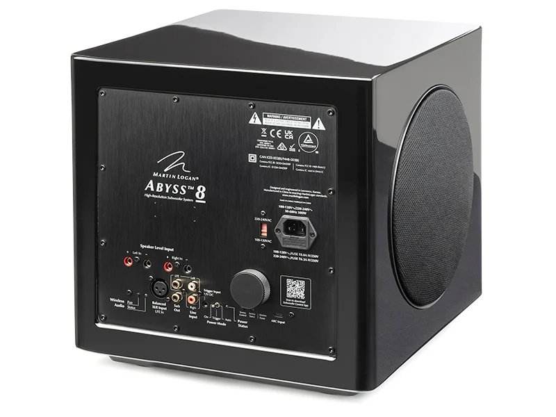 Martin Logan Abyss 8 subwoofer attivo wireless da 200mm 1000W