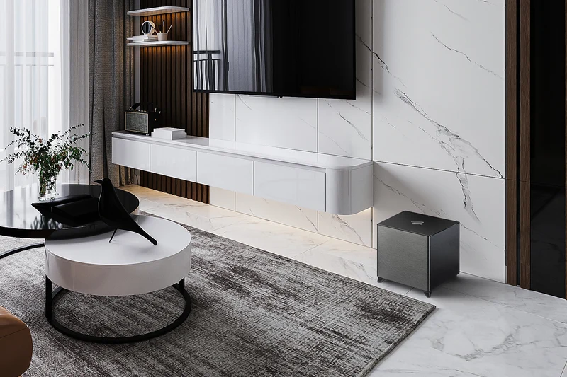 Martin Logan Dynamo Foundation 10 subwoofer attivo 250mm 400W