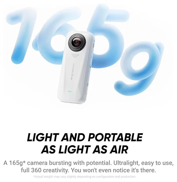 Insta360 X4 Air Starter Bundle Arctic White