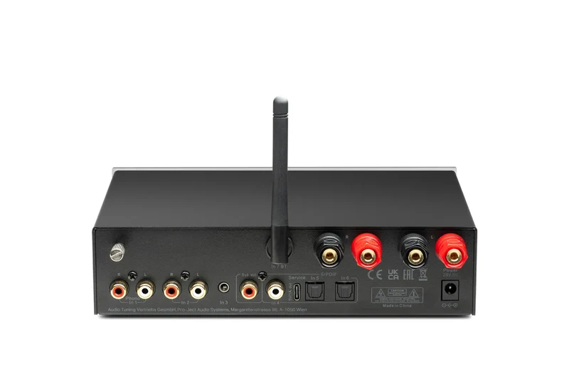 Pro-ject STEREO BOX E Amplificatore integrato stereo con DAC e streaming Bluetooth