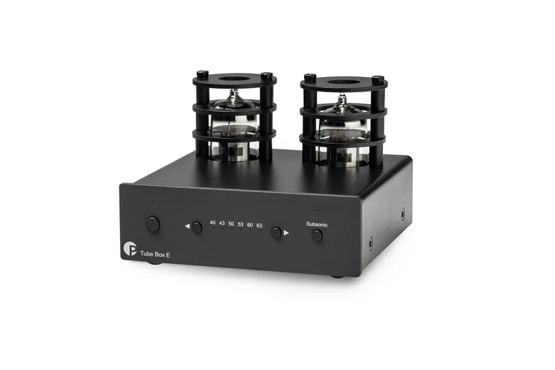 Pro-ject TUBE BOX E Stadio fono MM/MC a valvole, Circuitazione dual mono