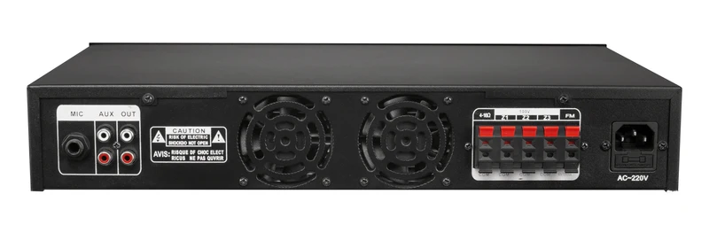 GLEMM PAA 720TMZB Amplificatore PA 3 zone 720W su 100V/16ohm