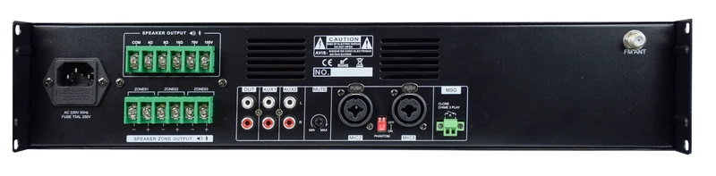 GLEMM PAA 225BMZ Amplificatore PA 3 zone 225W a 100V/16ohm