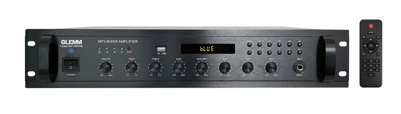 GLEMM PAA 700TMB Amplificatore PA da 700W a 100V/16ohm, con Bluetooth