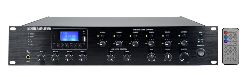 GLEMM PAA 480MZ Amplificatore PA 480W 6 zone, 100V/16ohm