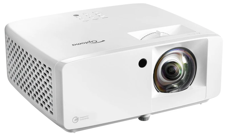 OPTOMA UHZ35ST Proiettore Home Cinema Laser, risoluzione 4K UHD , 3500 ANSI Lumen, contrasto 500.000:1