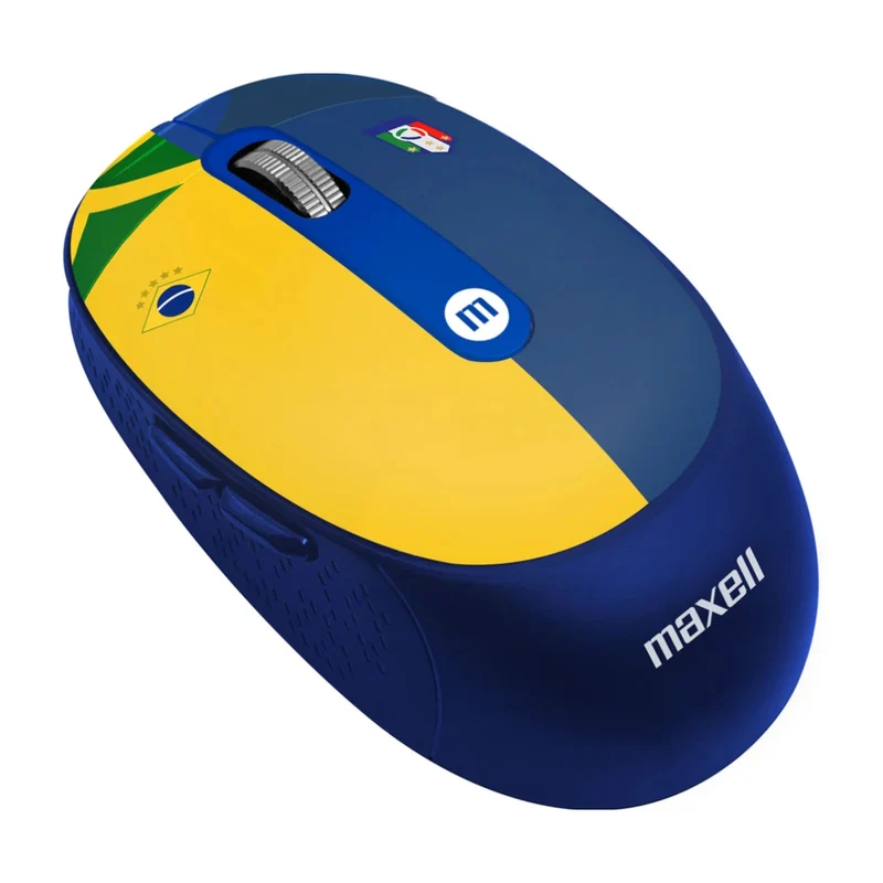 Maxell Kit Mouse Inalámbrico con Mouse Pad Football Edition