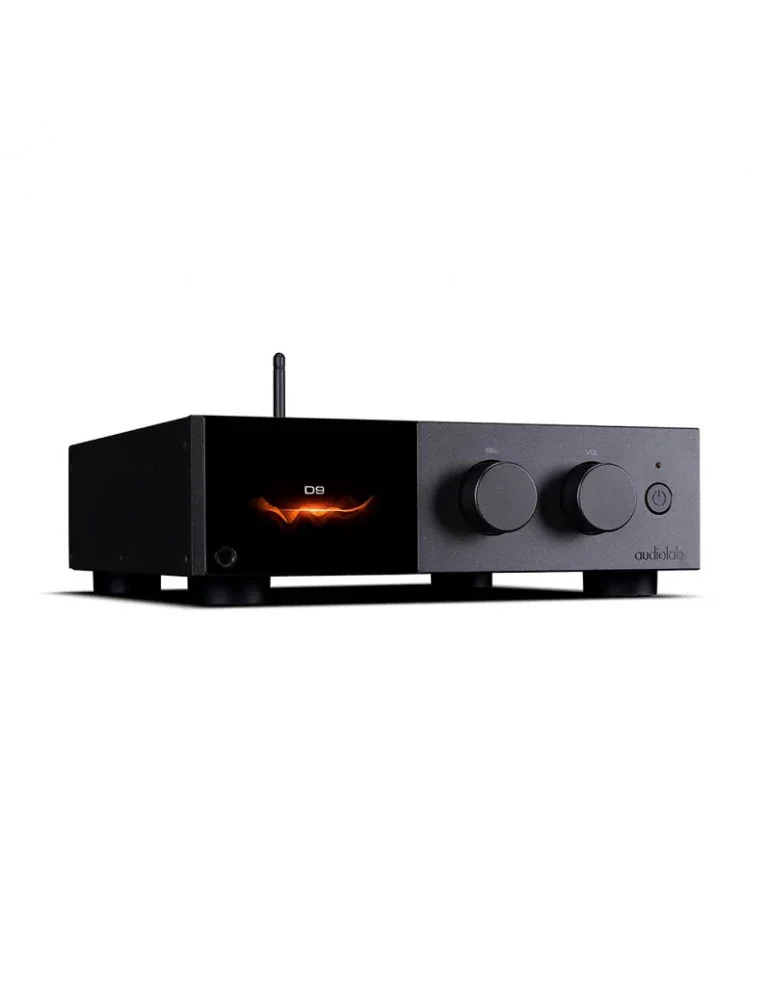 Audiolab D9 NERO Converitore DAC Sabre ESS9038Pro 32 bit Display IPS da 2.8'' con VU meter