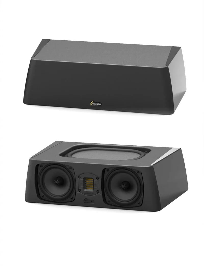 GoldenEar SuperCenter X canale centrale hi-end 2 vie 130mm 4 Ohm 200W DSP