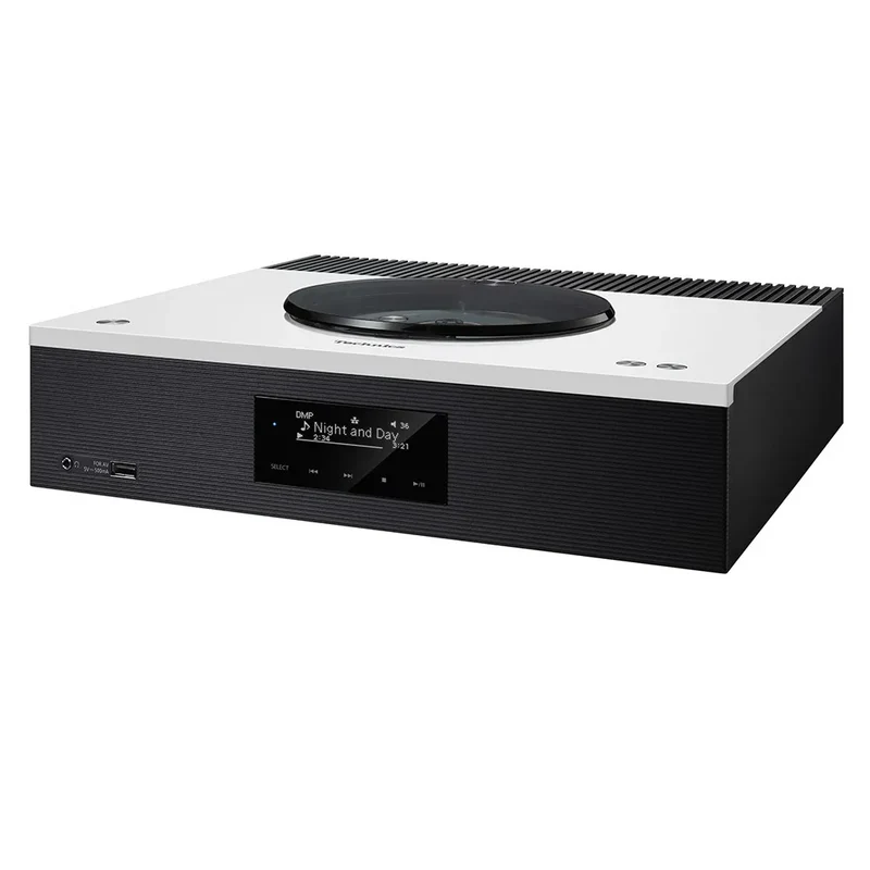 TECHNICS SA-C600 WHITE sistema All-In-One sintoamplificatore integrato, stadio Phono MM, lettore MQA-CD/CD, DAC