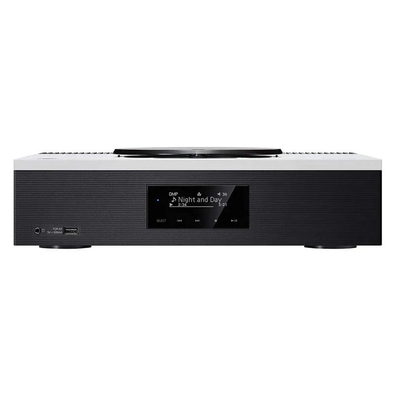 TECHNICS SA-C600 WHITE sistema All-In-One sintoamplificatore integrato, stadio Phono MM, lettore MQA-CD/CD, DAC