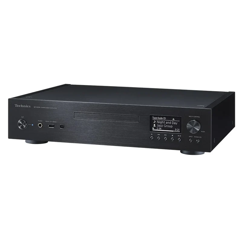 TECHNICS SL-G700M2 BLACK lettore SACD/MQA-CD/CD, convertitore DAC, streamer di rete