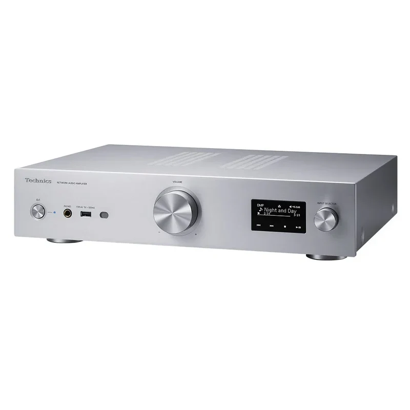 TECHNICS SU-GX70 SILVER amplificatore integrato stereofonico con streamer Ethernet/Wi-Fi, Bluetooth, convertitore DAC