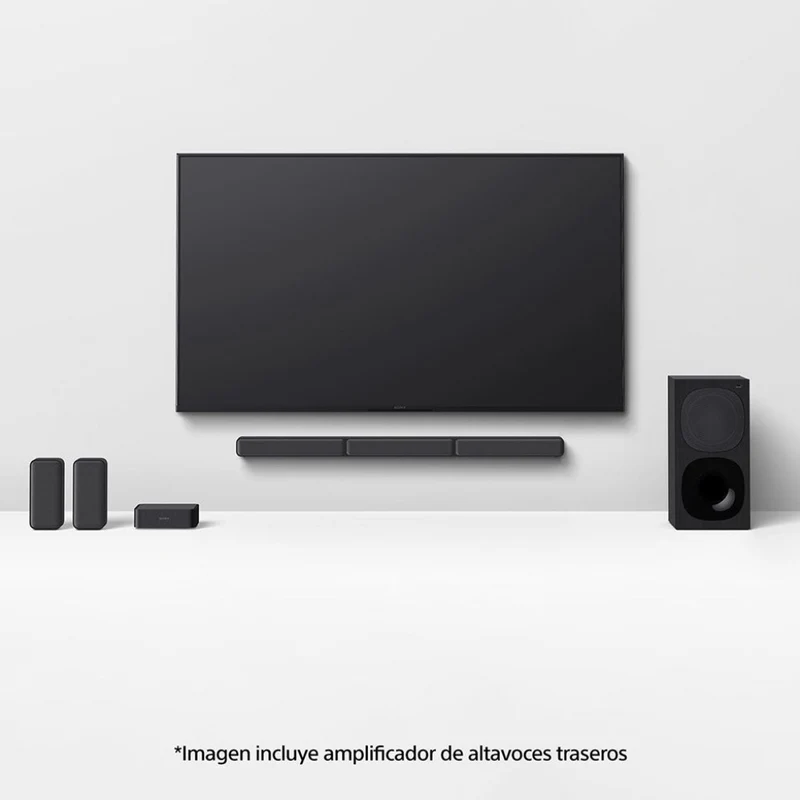 Sony Barra de Sonido 5.1 Canales con Parlantes Inalámbricos, HT-S40R/Z